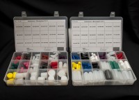 Sortimentskoffer und Werkstattboxen bestückt mit Silikonstopfen und Kappen